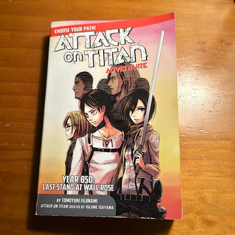 Attack On Titan Adventure book